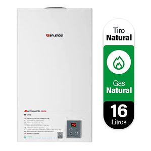 CALEFONT 16 LITROS GAS NATURAL TIRO NATURAL SPLENDID
