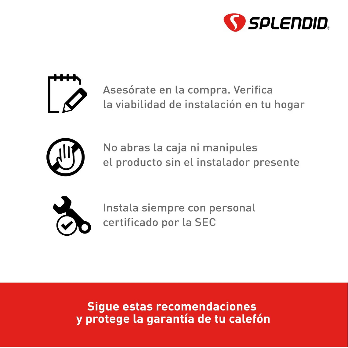 CALEFONT 10 LITROS GAS LICUADO TIRO NATURAL SPLENDID 4