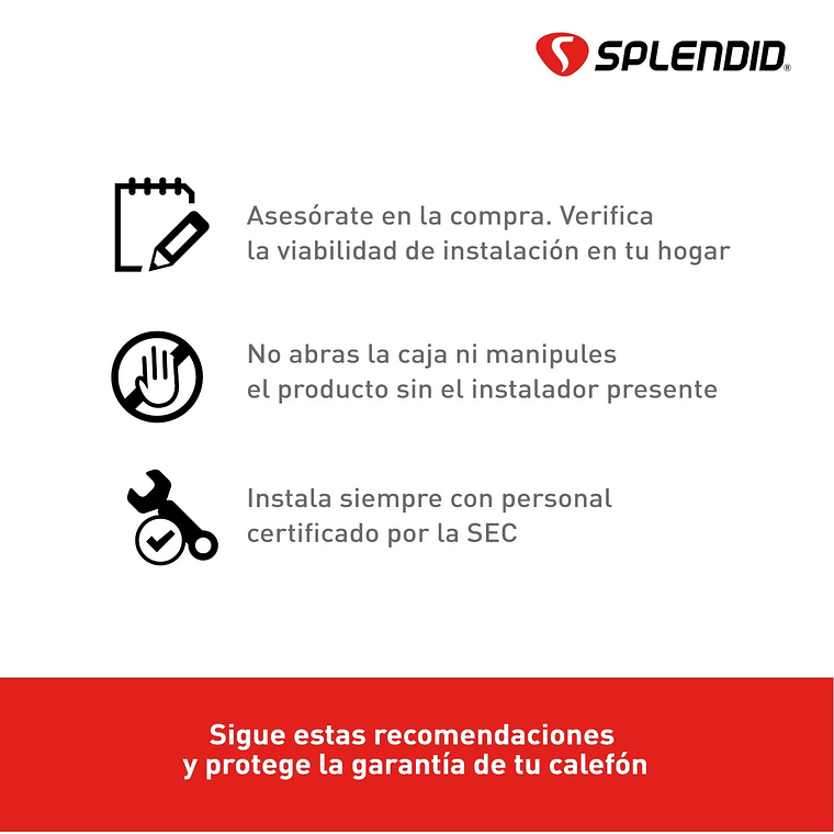 CALEFONT 10 LITROS GAS LICUADO TIRO NATURAL SPLENDID 4