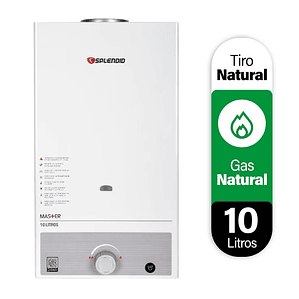 CALEFONT 10 LITROS GAS NATURAL TIRO NATURAL SPLENDID