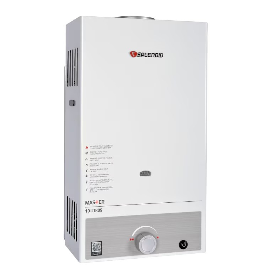 CALEFONT 10 LITROS GAS NATURAL TIRO NATURAL SPLENDID 2