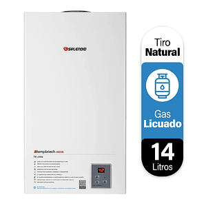 CALEFONT 14 LITROS GAS LICUADO TIRO NATURAL SPLENDID