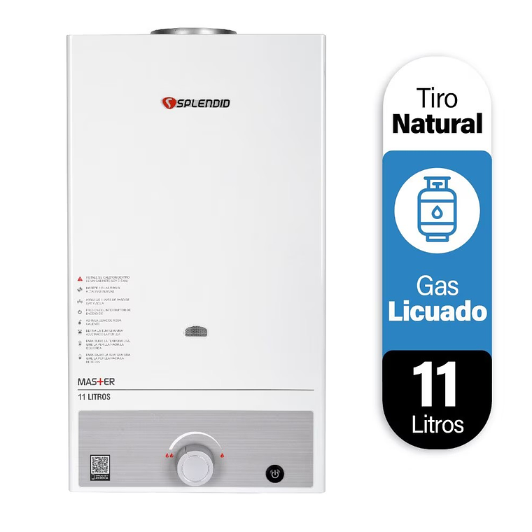 CALEFONT GAS LICUADO 11 LT. NATURAL + BOMBA PRESURIZADORA 2