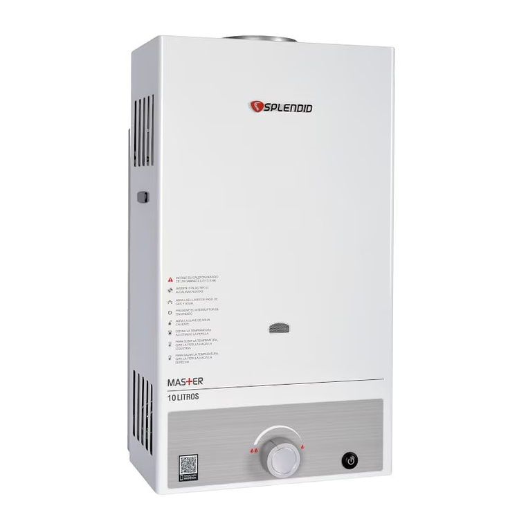 CALEFONT GAS NATURAL 10 LT. NATURAL + BOMBA PRESURIZADORA 2