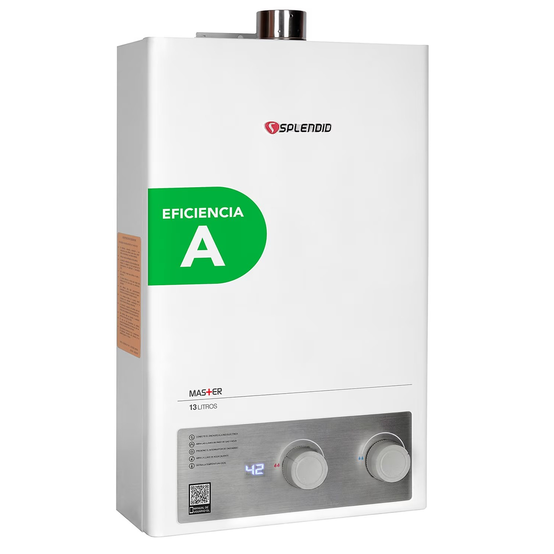  CALEFONT 13 L. T. FORZADO G. LICUADO + KIT + BOMBA DE AGUA SPLENDID 5