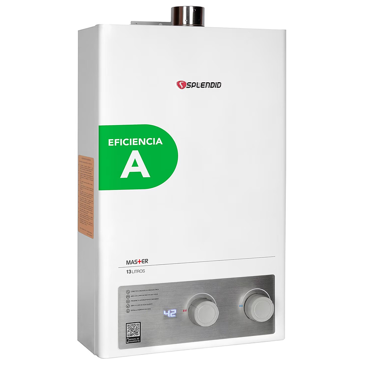 CALEFONT SPLENDID 13L. T. FORZADO G. LICUADO + KIT DE EVACUACIÓN 4