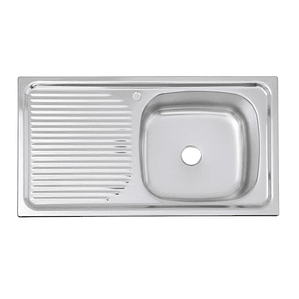 LAVAPLATOS EMPOTRADO 800X435 MM IZQUIERDO SPLENDID