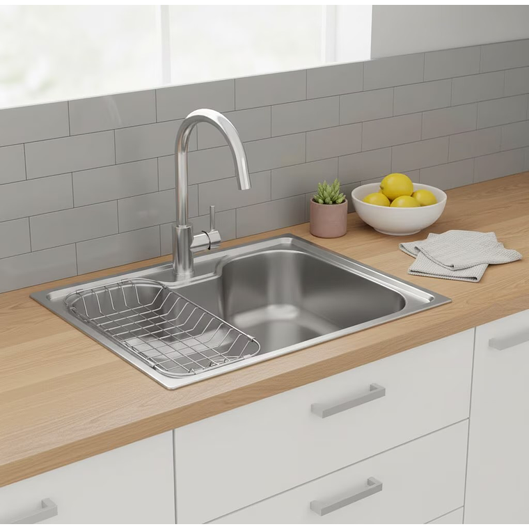 LAVAPLATOS EMPOTRADO 600X450 MM CON CESTA SPLENDID 8