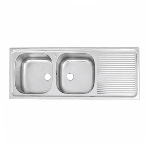 LAVAPLATOS DOBLE EMPOTRADO 1235X435 MM DERECHO SPLENDID