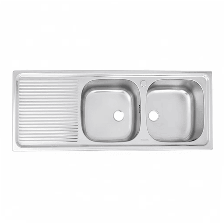 LAVAPLATOS DOBLE EMPOTRADO 1235X435 MM IZQUIERDO SPLENDID