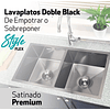 LAVAPLATOS DOBLE STYLE FLEX BLACK SPLENDID