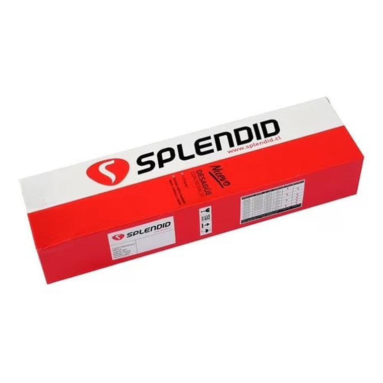 LAVAPLATOS DOBLE SOBREPONER 1200X500 MM IZQUIERDO SPLENDID 7