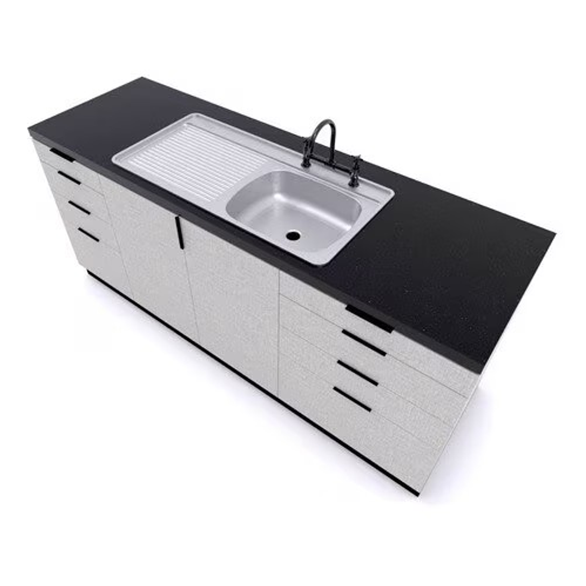 LAVAPLATOS SOBREPONER 1000X500 MM IZQUIERDO PARA COMBINACIÓN SPLENDID 5