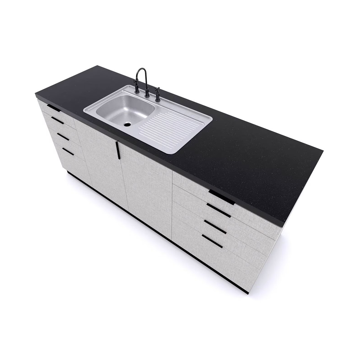 LAVAPLATOS 800X500 CON REBALSE SOBREPONER COMB. DERECHO SPLENDID 4