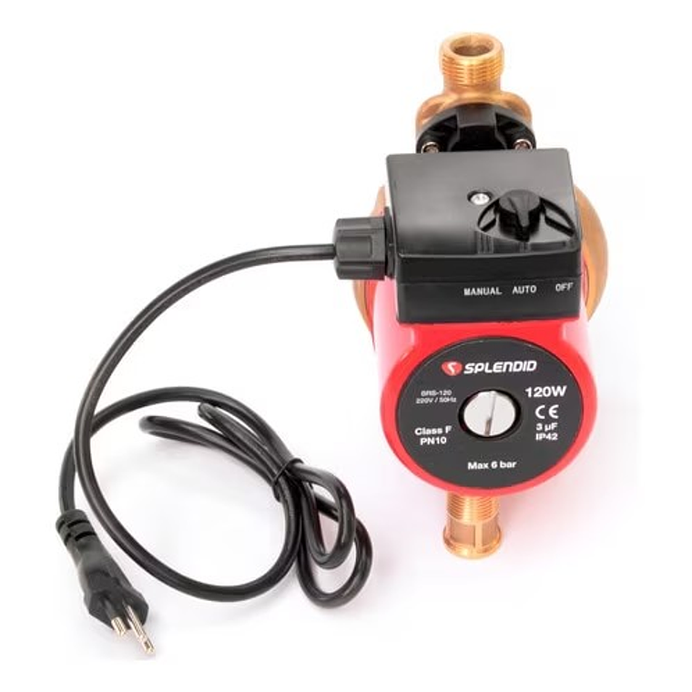 BOMBA PRESURIZADORA PARA CALEFONT 120W 26 LITROS/MIN SPLENDID 4
