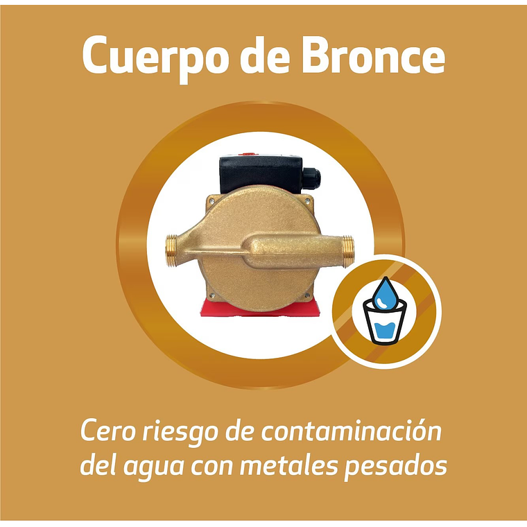 BOMBA PRESURIZADORA PARA CALEFONT 120W 26 LITROS/MIN SPLENDID 5