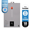 CALEFONT DIGITAL 18 LITROS GAS LICUADO TIRO FORZADO RHEEM