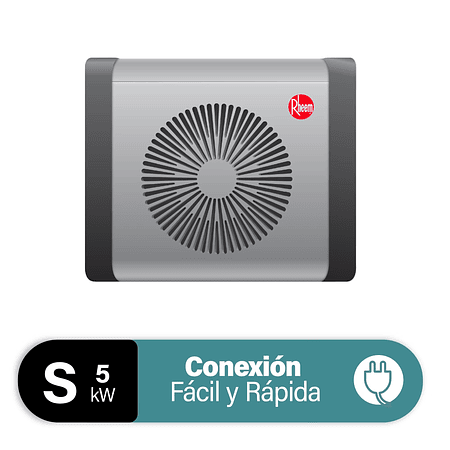 BOMBA DE CALOR PARA PISCINAS ARMABLES, HOT TUB Y JACUZZI CROSSWIND S 19M3 5KW RHEEM