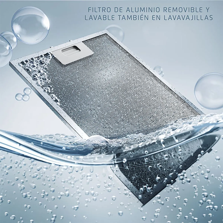 CAMPANA DE COCINA EXTRACTORA FENSA RETRÁCTIL 60CM EMPOTRABLE FX 7770 NEGRA 5