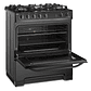 COCINA A GAS 5 PLATOS FENSA EXPERIENCE CON VAPORBAKE Y CUBIERTA VIDRIO F 6000 T NEGRA - Miniatura 8