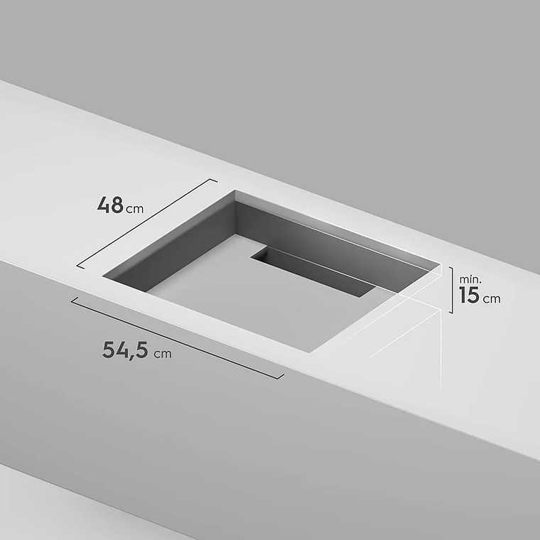 ENCIMERA A GAS 4 PLATOS FENSA VIDRIO TEMPLADO Y ENCENDIDO ELÉCTRICO F GC60V A NEGRA 5
