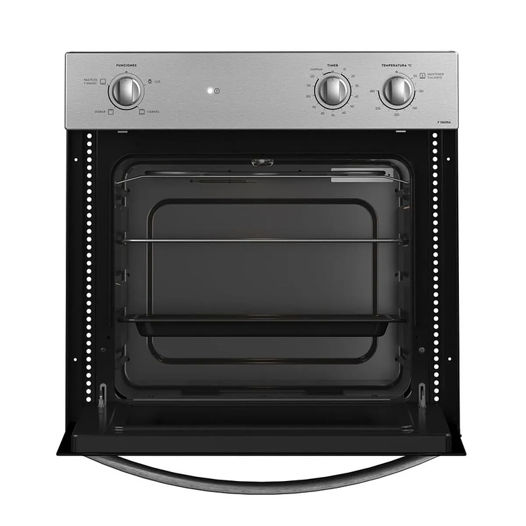 HORNO EMPOTRABLE ELÉCTRICO FENSA 66L TIMER Y CAVIDAD ESMALTADA F 1060R A GRIS 2