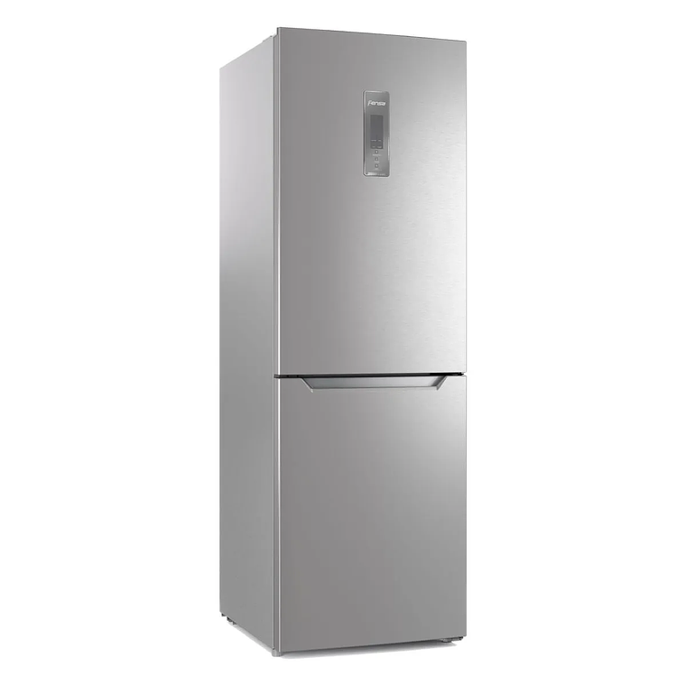 REFRIGERADOR FENSA 322L NO FROST BOTTOM FREEZER CON PUERTA REVERSIBLE DB60S INOX 2