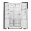 REFRIGERADOR FENSA 436L NO FROST SIDE BY SIDE INVERTER DISPENSADOR DE AGUA SFX440B NEGRO