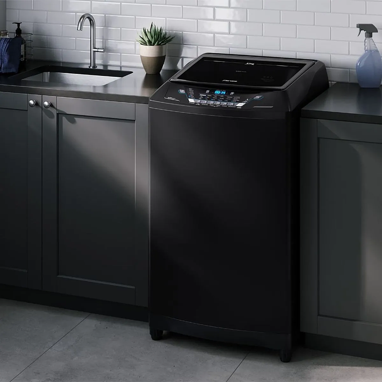 LAVADORA AUTOMÁTICA FENSA 21KG CARGA SUPERIOR AHORRO DE AGUA PREMIUM CARE 21 NEGRA 8