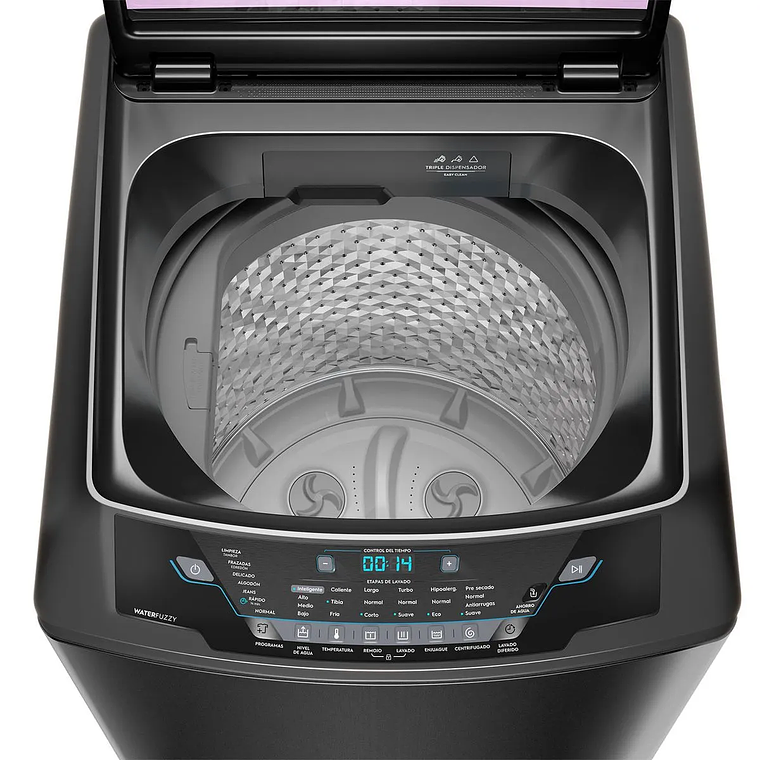 LAVADORA AUTOMÁTICA FENSA 21KG CARGA SUPERIOR AHORRO DE AGUA PREMIUM CARE 21 ONIX GRIS 7