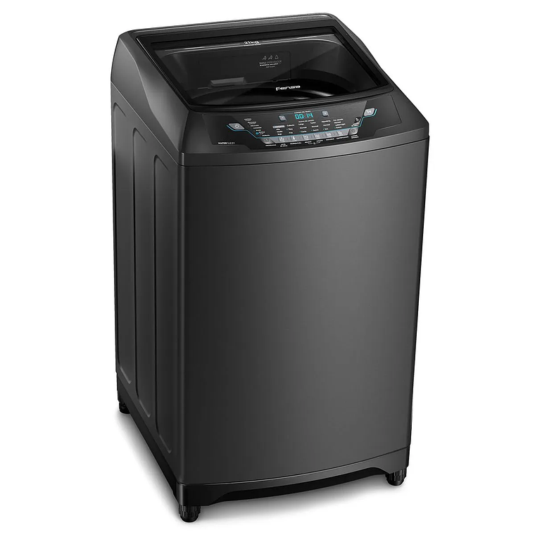 LAVADORA AUTOMÁTICA FENSA 21KG CARGA SUPERIOR AHORRO DE AGUA PREMIUM CARE 21 ONIX GRIS 9