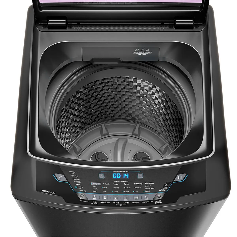 LAVADORA AUTOMÁTICA FENSA 18KG CARGA SUPERIOR AHORRO DE AGUA PREMIUM CARE 18 ONIX 8