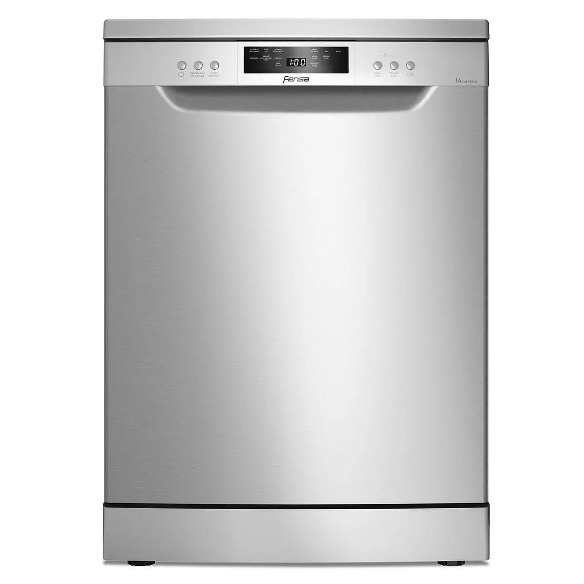 LAVAVAJILLAS 14 CUBIERTOS FENSA EXPERIENCE PROGRAMA ECONÓMICO Y PANEL DIGITAL 14SZ INOX 1