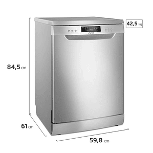 LAVAVAJILLAS 14 CUBIERTOS FENSA EXPERIENCE PROGRAMA ECONÓMICO Y PANEL DIGITAL 14SZ INOX