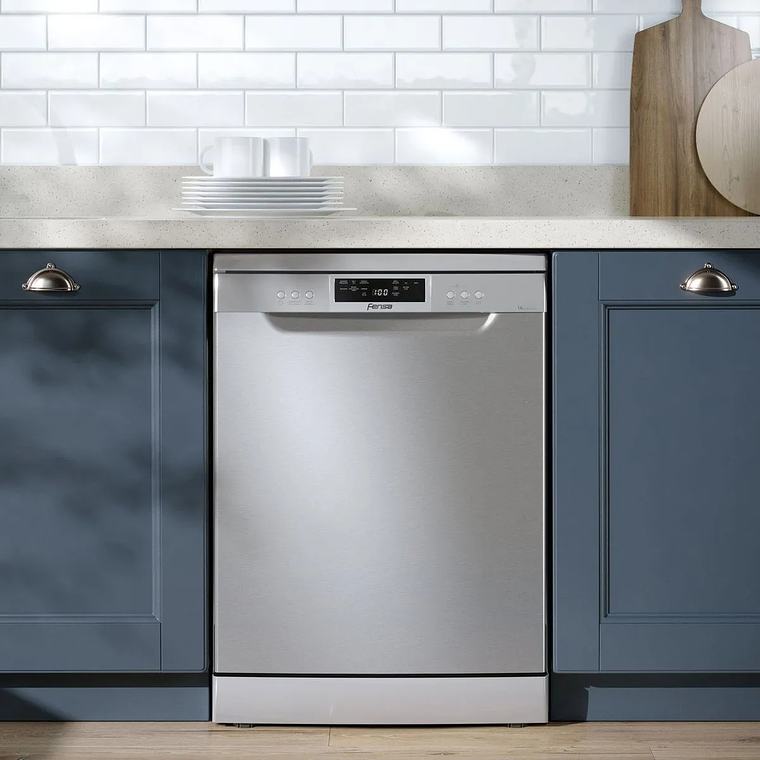 LAVAVAJILLAS 14 CUBIERTOS FENSA EXPERIENCE PROGRAMA ECONÓMICO Y PANEL DIGITAL 14SZ INOX 5