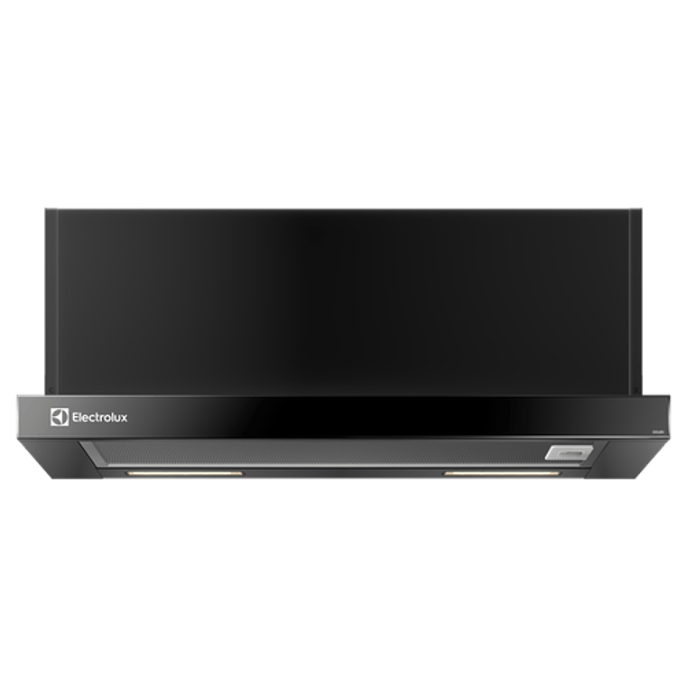 CAMPANA DE COCINA EXTRACTORA ELECTROLUX RETRÁCTIL 60CM EFFICIENT LUZ LED DE6RI NEGRA 1