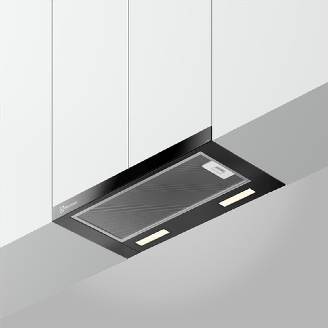 CAMPANA DE COCINA EXTRACTORA ELECTROLUX RETRÁCTIL 60CM EFFICIENT LUZ LED DE6RI NEGRA 3