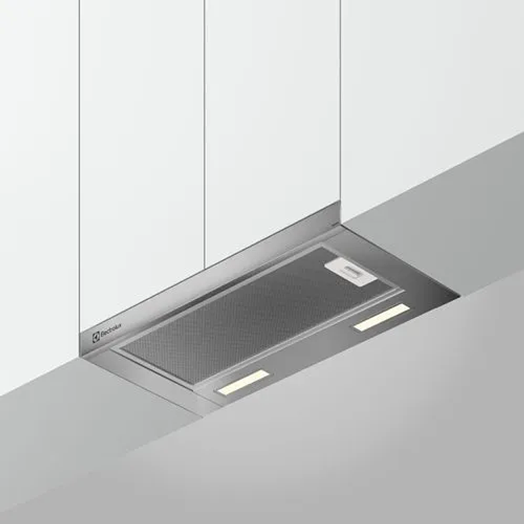 CAMPANA DE COCINA EXTRACTORA ELECTROLUX RETRÁCTIL 60CM EFFICIENT LUZ LED DE6RS INOX 3