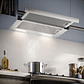 CAMPANA DE COCINA EXTRACTORA ELECTROLUX RETRÁCTIL 60CM EFFICIENT LUZ LED DE6RS INOX - Miniatura 5