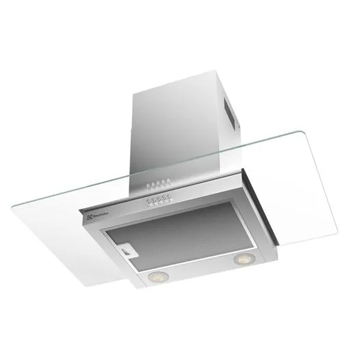 CAMPANA COCINA PARED ELECTROLUX DECORATIVA 90CM EFFICIENT LUZ LED CE9VX INOX 2