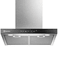 CAMPANA COCINA EXTRACTORA ELECTROLUX DECORATIVA PARED 60CM TIMER Y PANEL TOUCH CE6TF INOX - Miniatura 1
