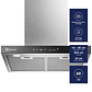 CAMPANA COCINA EXTRACTORA ELECTROLUX DECORATIVA PARED 60CM TIMER Y PANEL TOUCH CE6TF INOX - Miniatura 5