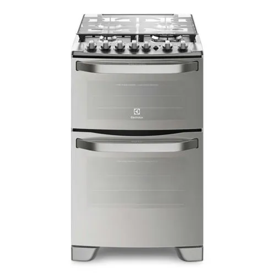 COCINA A GAS 4 PLATOS ELECTROLUX EXPERIENCE DOBLE HORNO Y TRIPLE LLAMA 56DXA INOX 1