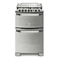 COCINA A GAS 4 PLATOS ELECTROLUX EXPERIENCE DOBLE HORNO Y TRIPLE LLAMA 56DXA INOX - Miniatura 1