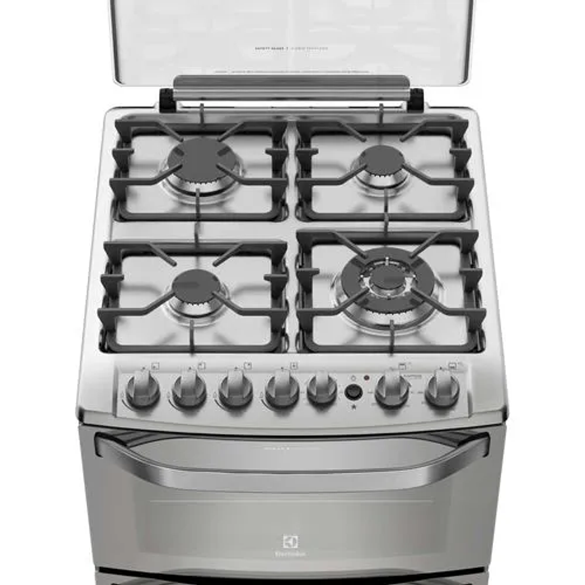 COCINA A GAS 4 PLATOS ELECTROLUX EXPERIENCE DOBLE HORNO Y TRIPLE LLAMA 56DXA INOX 6