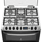 COCINA A GAS 5 PLATOS ELECTROLUX EXPERIENCE DOBLE HORNO Y TIMER DIGITAL 76DBA NEGRA - Miniatura 6