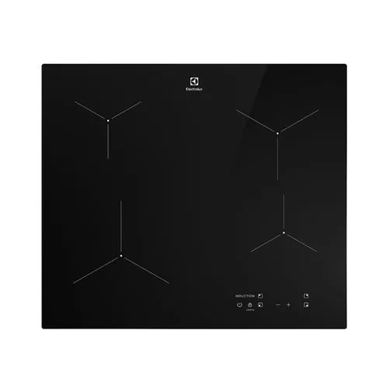 ENCIMERA A INDUCCIÓN 4 PLATOS ELECTROLUX VITROCERÁMICA Y POWERBOOST IE6LP NEGRA 1