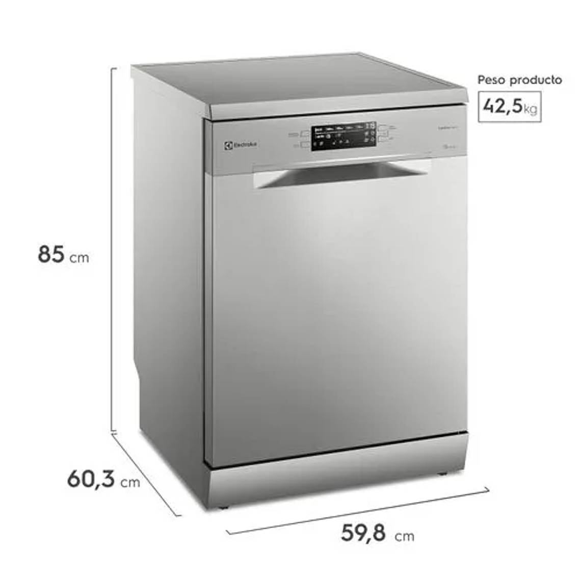 LAVAVAJILLAS 13 CUBIERTOS ELECTROLUX INVERTER EXPERIENCE SISTEMA AIR DRY EUROPE 9880 INOX 2