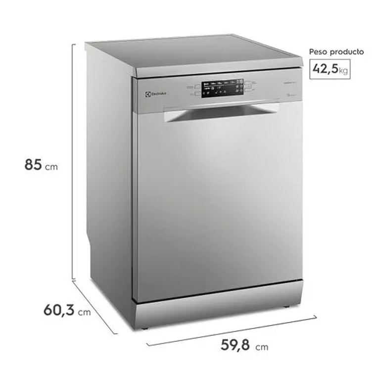 LAVAVAJILLAS 13 CUBIERTOS ELECTROLUX INVERTER EXPERIENCE SISTEMA AIR DRY EUROPE 9880 INOX 2