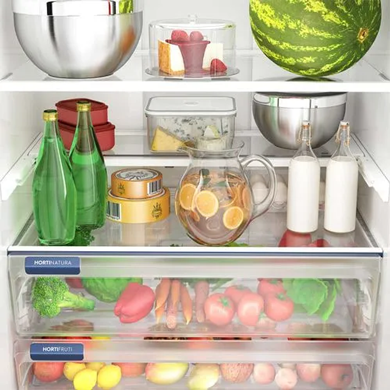 REFRIGERADOR ELECTROLUX 590L NO FROST 3 PUERTAS INVERTER AUTOSENSE LESSWASTE IM8B NEGRO 10